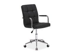 Signal Kancelářská židle Q-022 ekokůže černá
