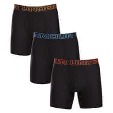 Under Armour 3PACK pánské boxerky černé (1383878 002) - velikost M