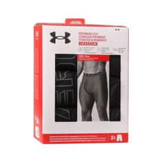 Under Armour 3PACK pánské boxerky černé (1383880 001) - velikost M