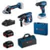 BOSCH Professional kombinovaná sada GSR 185-LI + GWS 180-LI + GBH 180-LI 0615990N1Y