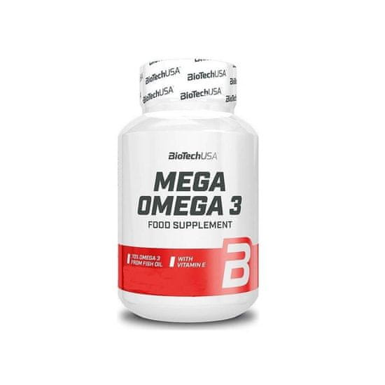 BioTech USA Mega Omega 3 Balení: 90 kapslí