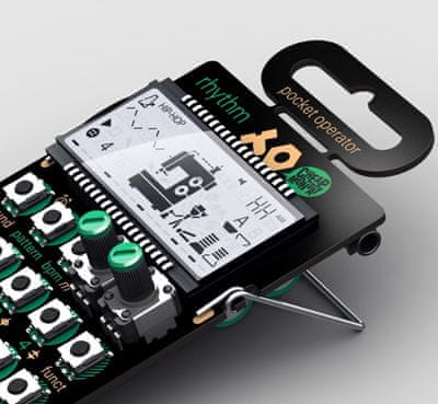  moderný syntetizátor tennage engineering po 12 rhythm polyfónia zvuky vrecková veľkosť displej ľahké ovládanie tlačidla minimalistický design 