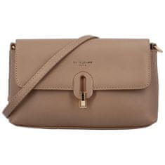 David Jones Módní dámská koženková crossbody Noemi, taupe