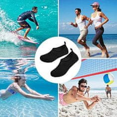 VIVVA® Lehké a Bezpečné Boty do vody, Protiskluzové boty pro vodní sporty a aktivity | SEASOLES Černá 42-45