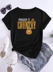 STRIKER Dámské tričko miluji country Velikost: S