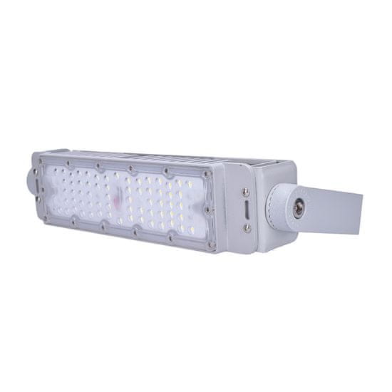 Solight Solight LED venkovní reflektor Pro plus 2, 50W, 7500lm, 4000K, IP65 šedá WM-50W-PP-1