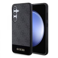 Guess  4G Stripe Zadní Kryt pro Samsung Galaxy S24 Grey