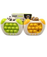 Leventi Fast push puzzle game - pop it hra -oranžová panda