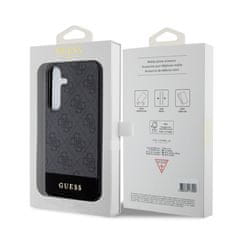 Guess  4G Stripe Zadní Kryt pro Samsung Galaxy S24 Grey