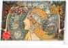 Stolní kalendář Alfons Mucha 2025, 23,1 × 14,5 cm