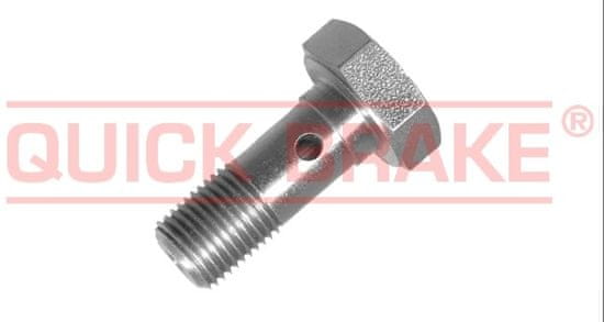 Quick Brake Šroub dutý, upevňovací M10x1, délka 32,3 mm, tzv. banjo šroub, na brzdy