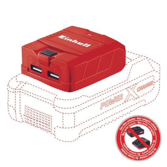 Einhell Aku USB adaptér TE-CP 18 Li USB-Solo Power X-Change - Einhell Expert Plus