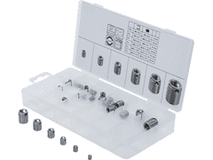 BGS technic BGS Technic BGS 6844 Závitové vložky M3 ÷ M10, samořezné Sada 32 dílů