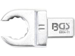 BGS technic BGS Technic BGS 6904-11 Otevřený očkový klíč 11 mm, nástrčný s upínáním 9 x 12 mm