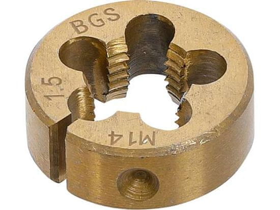 BGS technic BGS Technic BGS 71039-3 Závitořezná kruhová čelist M14 x 1,5 mm TiN