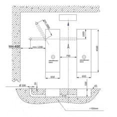 Golemtech Nůžkový zvedák 3500 kg pro geometrii - Golemtech