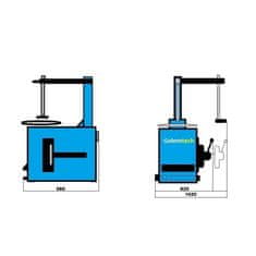 Golemtech Zouvačka osobní TC-01, 10" - 24", poloautomat - Golemtech 