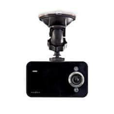 Nedis Dash Cam | 720p@30fps | 3,0 MPix | 2,4" | LCD | Detekce pohybu | Černá 