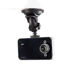 Nedis Dash Cam | 720p@30fps | 3,0 MPix | 2,4" | LCD | Detekce pohybu | Černá 