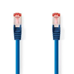 Nedis Síťový kabel CAT6 | RJ45 samec | RJ45 samec | S/FTP | 2,00 m | Kulatý | LSZH | Modrá | Označení 