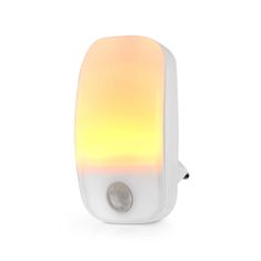 Nedis Plug-In LED noční světlo | Pohybový senzor | 0,55 W | 11 lm | Teplá bílá 