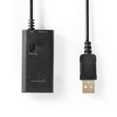 Nedis Bluetooth vysílač | Připojovací vstup: 1x AUX / 1x USB | SBC | Až 1 jednotka | Černá 