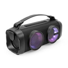 Nedis Bluetooth Party Boombox | 5 hodin | 2,0 | 24 W| Přehrávání médií: AUX / USB | Lze spárovat | Rukojeť na přenášení | Party světla | Odrůda 