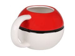 sarcia.eu Pokemon Pokeball Keramický hrnek, červený a bílý 