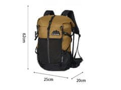 Naturehike batoh Hydrogen 30+5l 1,1kg - hnědý