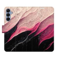 iSaprio Flipové pouzdro - BlackPink Marble pro Samsung Galaxy A25 5G