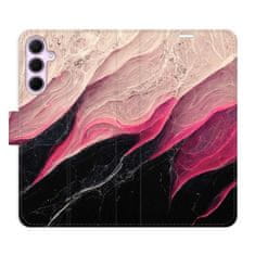 iSaprio Flipové pouzdro - BlackPink Marble pro Samsung Galaxy A35 5G