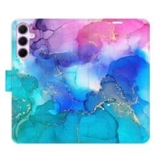 iSaprio Flipové pouzdro - BluePink Paint pro Samsung Galaxy A35 5G