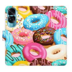 iSaprio Flipové pouzdro - Donuts Pattern 02 pro Honor 90 Lite 5G