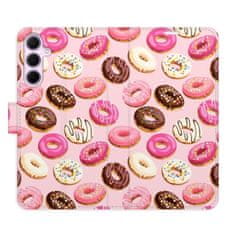 iSaprio Flipové pouzdro - Donuts Pattern 03 pro Samsung Galaxy A55 5G