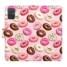 iSaprio Flipové pouzdro - Donuts Pattern 03 pro Samsung Galaxy A71