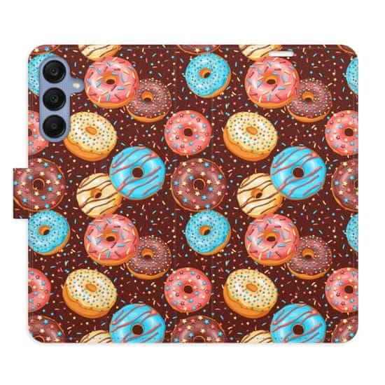 iSaprio Flipové pouzdro - Donuts Pattern pro Samsung Galaxy A25 5G