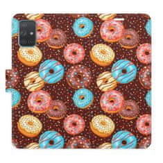 iSaprio Flipové pouzdro - Donuts Pattern pro Samsung Galaxy A71