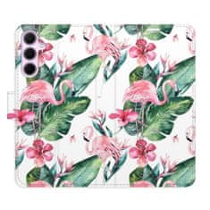 iSaprio Flipové pouzdro - Flamingos Pattern pro Samsung Galaxy A55 5G