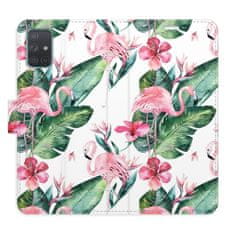 iSaprio Flipové pouzdro - Flamingos Pattern pro Samsung Galaxy A71