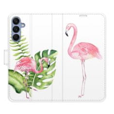 iSaprio Flipové pouzdro - Flamingos pro Samsung Galaxy A25 5G