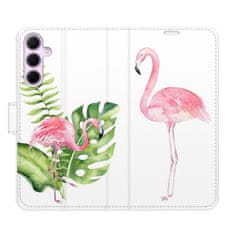 iSaprio Flipové pouzdro - Flamingos pro Samsung Galaxy A35 5G