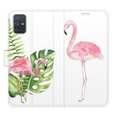 iSaprio Flipové pouzdro - Flamingos pro Samsung Galaxy A71