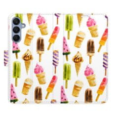 iSaprio Flipové pouzdro - Ice Cream Pattern pro Samsung Galaxy A25 5G