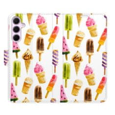 iSaprio Flipové pouzdro - Ice Cream Pattern pro Samsung Galaxy A35 5G