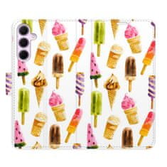 iSaprio Flipové pouzdro - Ice Cream Pattern pro Samsung Galaxy A55 5G