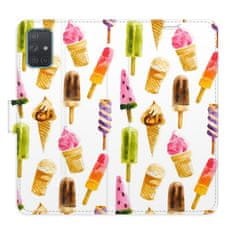 iSaprio Flipové pouzdro - Ice Cream Pattern pro Samsung Galaxy A71