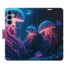 iSaprio Flipové pouzdro - Jellyfish pro Samsung Galaxy A25 5G