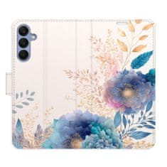 iSaprio Flipové pouzdro - Ornamental Flowers 03 pro Samsung Galaxy A25 5G