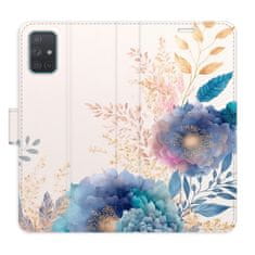 iSaprio Flipové pouzdro - Ornamental Flowers 03 pro Samsung Galaxy A71