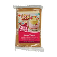 FunCakes Potahovací hmota medvědí hnědá 250g 